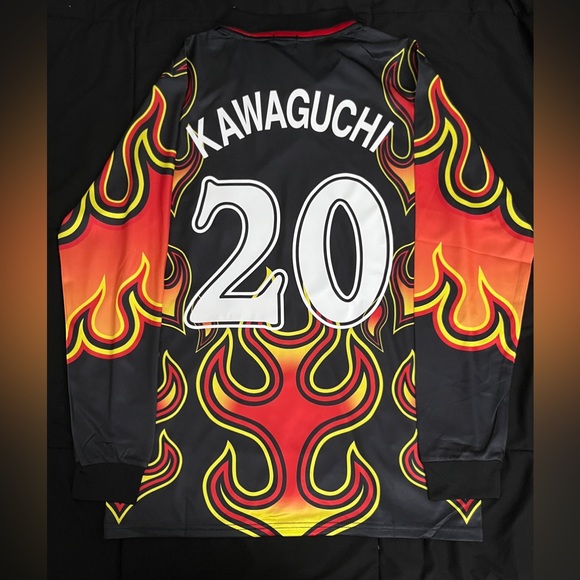 Asics | Shirts | Kawaguchi 2 Japan 998 Goalkeeper Black Flame